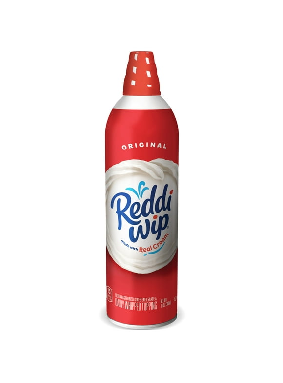 Reddi Wip Original Whipped Topping Made with Real Cream, 13 oz Spray Can