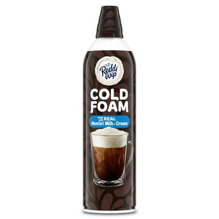 Reddi-wip Cold Foam Coffee Creamer Made with Real Nonfat Milk and Cream, 13 oz