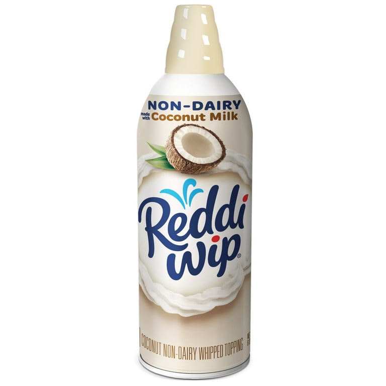 Reddi-wip Vegan Non-Dairy Whipped Topping Made with Coconut Milk