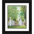 thumbnail image 1 of Redding, James 12x14 Black Ornate Wood Framed with Double Matting Museum Art Print Titled - Narrow Is The Path, 1 of 4