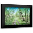 thumbnail image 1 of Redding, James 18x13 Black Modern Framed Museum Art Print Titled - Springs Poetry, 1 of 5