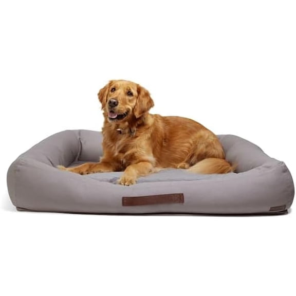 Reddy Cozy & Cool Touch Dog Bed, 30" L X 40" W X 8" H, Gray