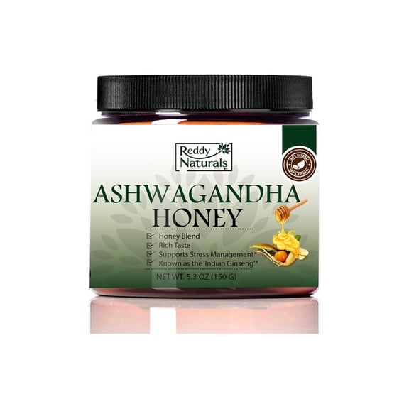 Reddy Naturals Ashwagandha Honey Adaptogenic Herbal Blend 1-Count 5.3 oz
