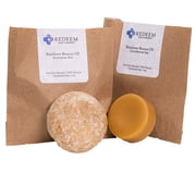 Redeem Soap Company – Rainforest Roucou Shampoo Bar and Conditioner Bar – Made in USA – Natural Hair Care