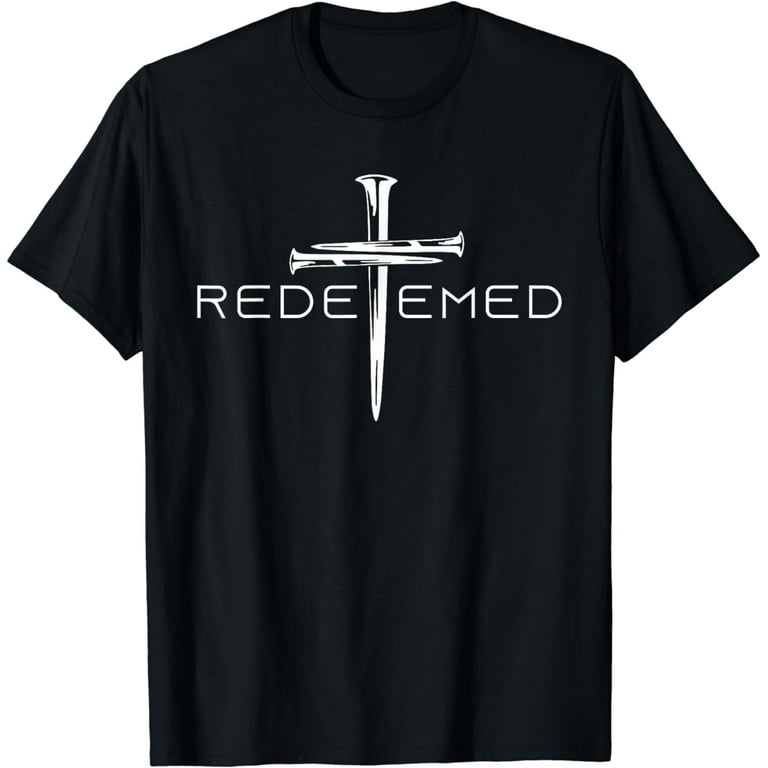Redeemed | Deluxe Vintage Distressed Christian T-Shirt
