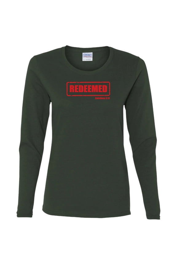 Redeemed Ladies Cotton LS Shirt