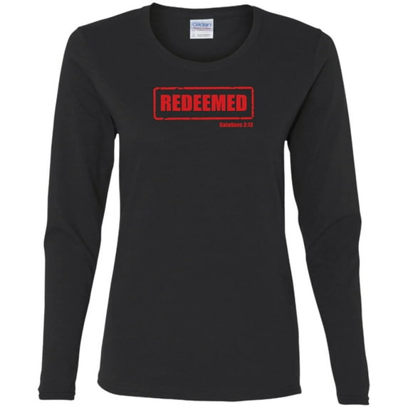 Redeemed Ladies Cotton LS Shirt
