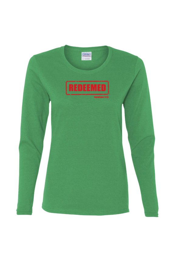 Redeemed Ladies Cotton LS Shirt