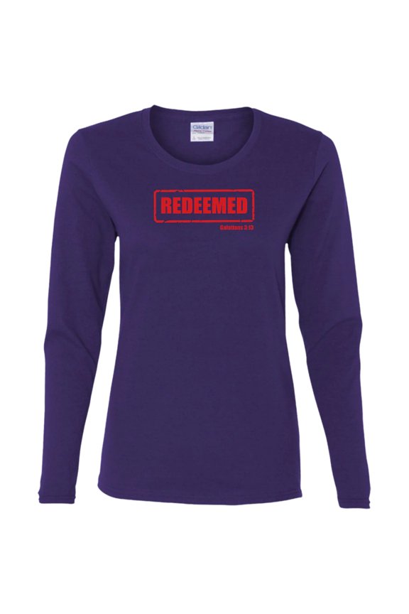 Redeemed Ladies Cotton LS Shirt