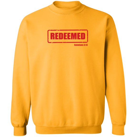 Redeemed Men’s Crewneck Pullover Sweatshirt