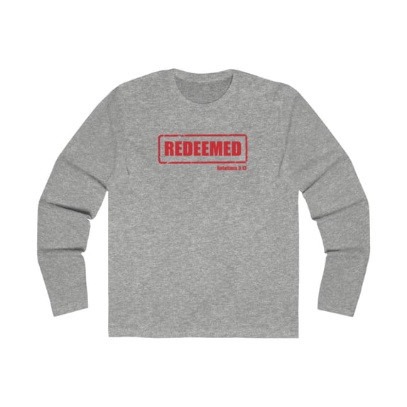 Redeemed Men's Long Sleeve Crew Tee