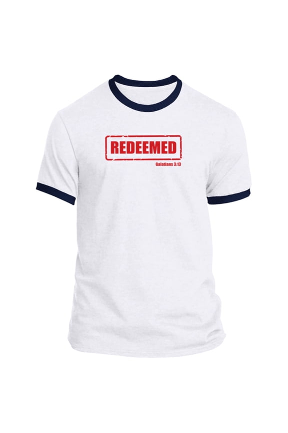 Redeemed Men’s Ringer Tee