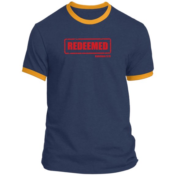 Redeemed Men’s Ringer Tee