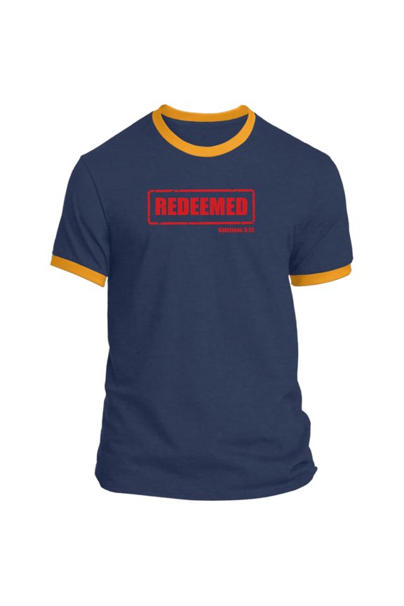 Redeemed Men’s Ringer Tee
