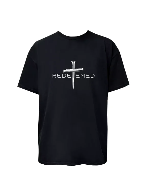Redeemed Nails Cross Graphic T-Shirt / Hoodie / Sweatshirt Unisex