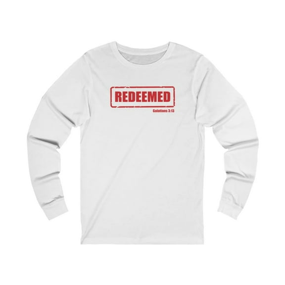 Redeemed Unisex Jersey Long Sleeve Tee