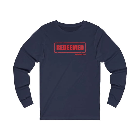 Redeemed Unisex Jersey Long Sleeve Tee