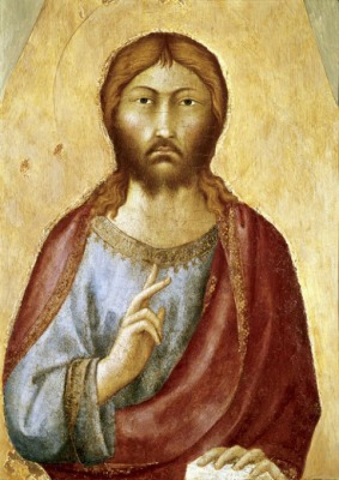 The Redeemer Conferring a Blessing 1315-1320 Simone Martini (ca1284-1344 Italian) Tempera on wood Vatican Museums and Galleries Vatican City Canvas Art - Simone Martini (18 x 24)