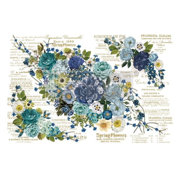 Redesign Decor Transfers Cosmic Roses