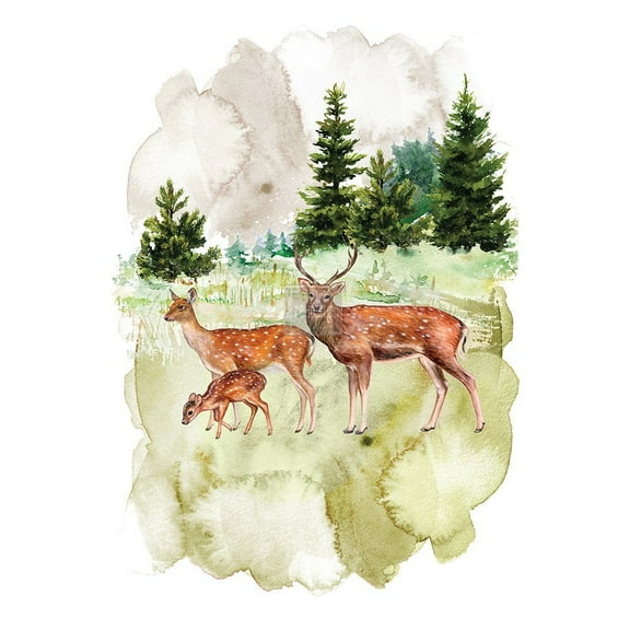 Redesign Decor Transfers -Fauna size 23"x 34"