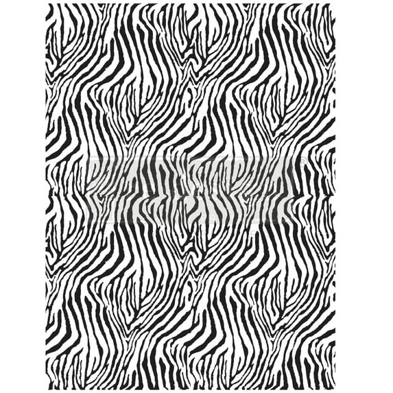 Redesign Decor Transfers® Zebra design size 24" X 32"