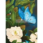 Redesign with Prima A1 Decoupage Rice Paper Mulberry Tissue Paper Sapphire Angel 23.4 X33.1  655350655846