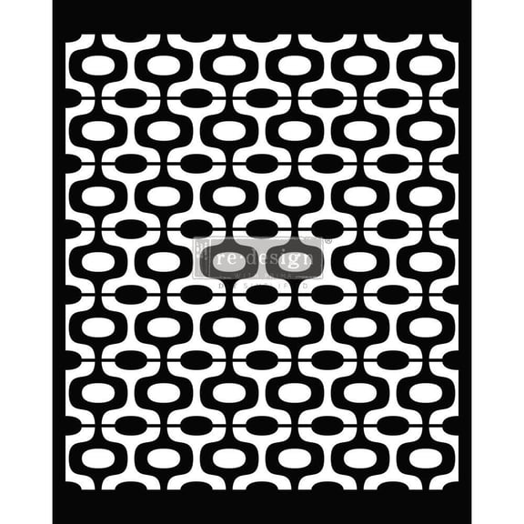 Redesign with Prima Decor Stencils Midcentury Vibes 1 pc, Sheet Size 20x16 655350656638