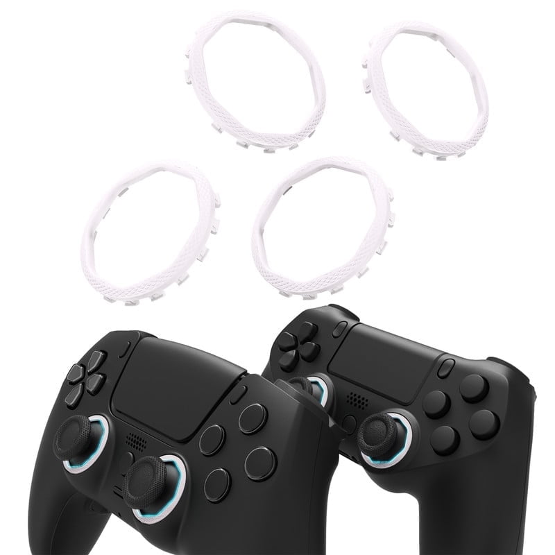 Octagonal Gate Controller Redesigned Octagonal Gated Sticks Accent Rings for eXtremeRate Luna ...