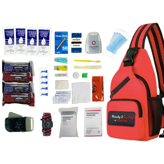 Redfora Ready 2 Go Emergency Preparedness Kit