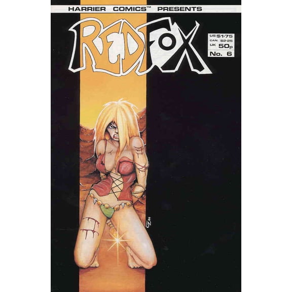 Redfox #6 VF ; Harrier Comic Book