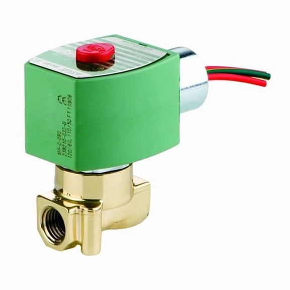 Redhat Solenoid Valve,1/8" Pipe Size,NBR Seal 8262H002LF 240/60, 220/50