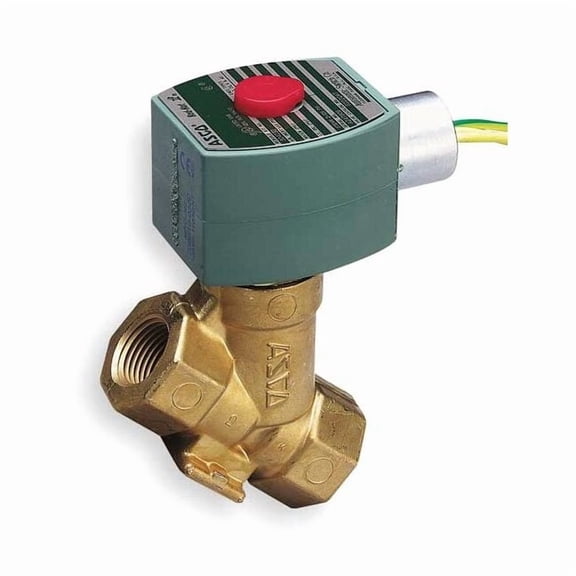 Redhat Solenoid Valve,120VAC,6.1,H,Watertight 8222G070