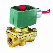 Redhat Solenoid Valve,Brass,NC,Air, Inert Gas EF8210G009