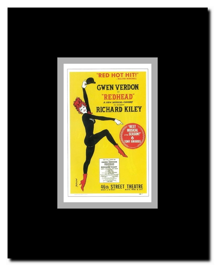 Redhead (Broadway) Framed Movie Poster