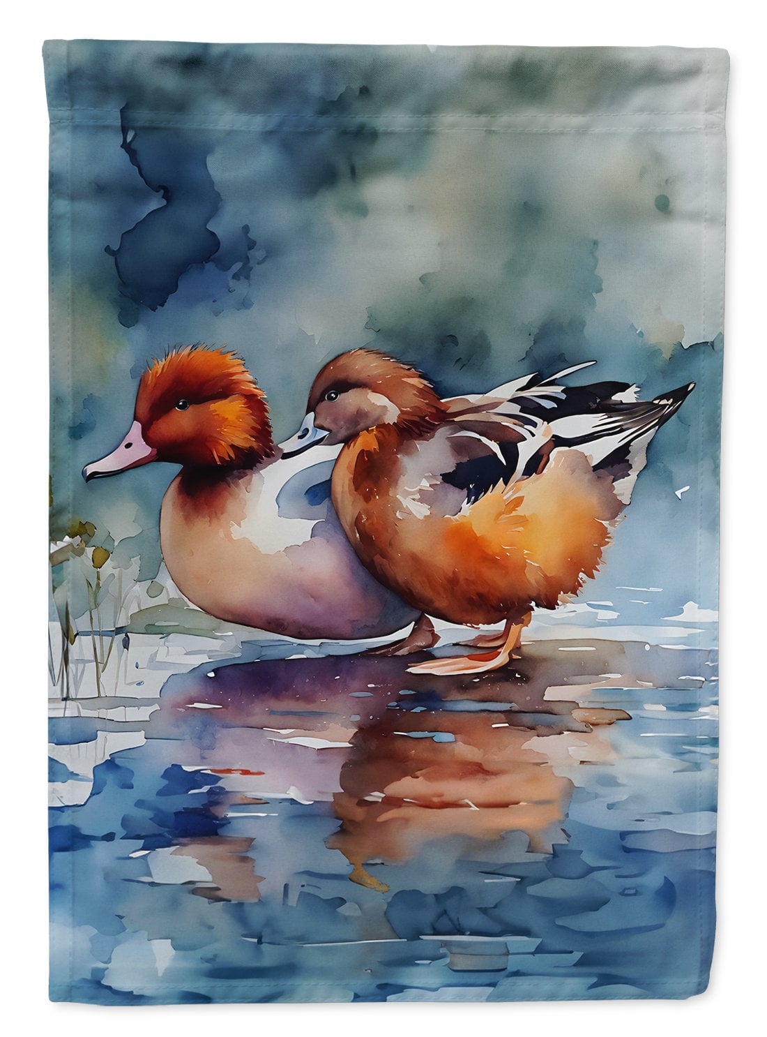 Redhead Duck House Flag 28 in x 40 in