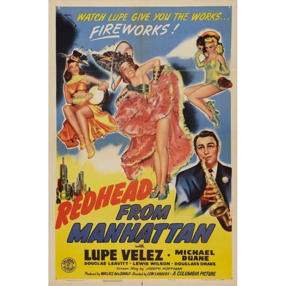 Redhead from Manhattan Movie Poster Print (27 x 40)
