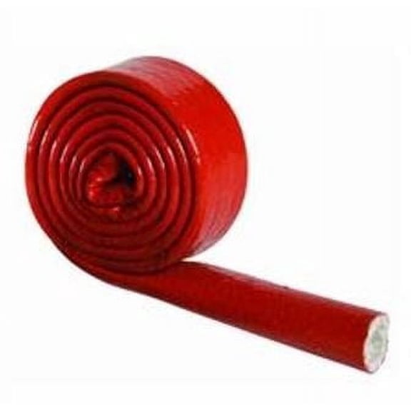 Redhorse 244-08-3-3 Fire Sleeve Fits -08AN Hose - Red - 3 foot length - Each
