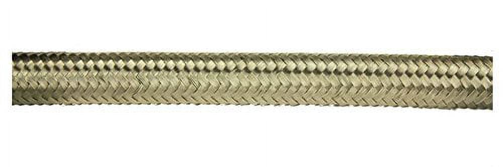 Red Horse Performance -6 AN Stainless Braided Hose, 20 Ft, E85 & Fuel/Oil/Coolant Compatible