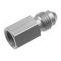 Redhorse Performance 9195-04-02-5 04 an Male to 1/8 NPT Female Straight Gauge Adapter-Clear