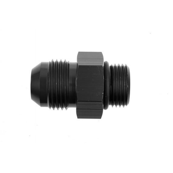 -06 AN Male to -06 O-Ring Port Adapter (high flow radius ORB) - Blue