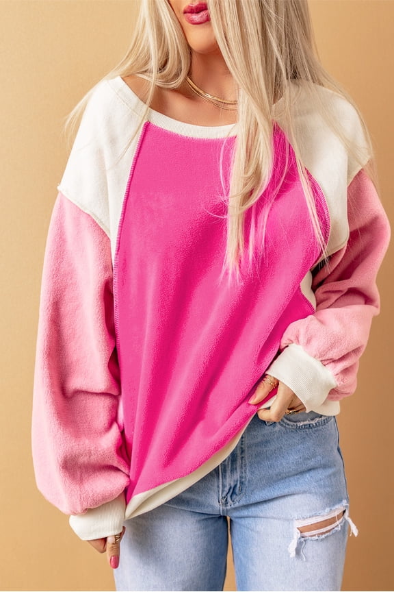 Chic Colorblock Knit - Cozy, Stylish, True to Fit!