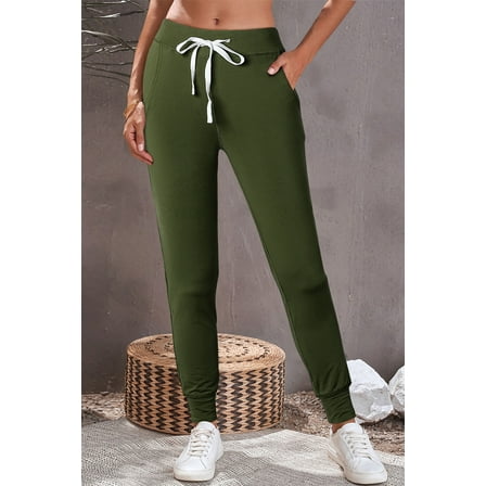 Redhotype Chic Moss Green Joggers - Comfort & Style in One Fit!