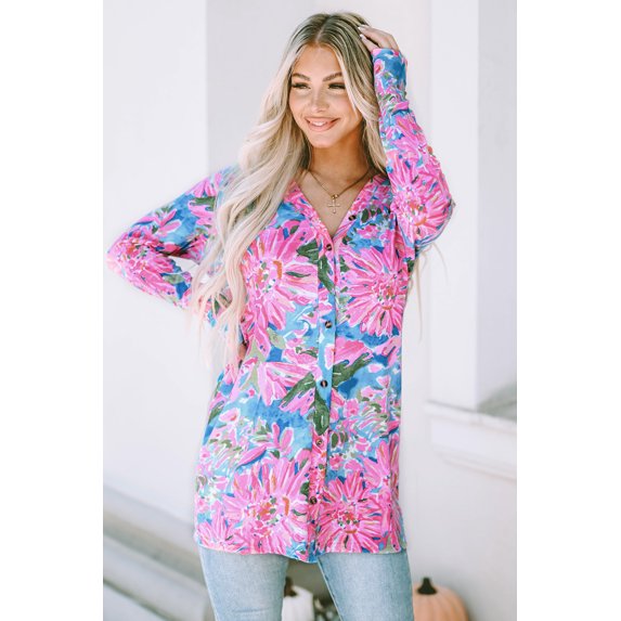 Redhotype Elegant Floral Cardigan - Versatile Daily Fashion Staple