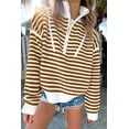 thumbnail image 1 of Redhotype Elegant Khaki Zip-Up Sweater - Drop Shoulder, Sleek & Comfortable Fit!, 1 of 8