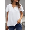 thumbnail image 1 of Redhotype Elegant V-Neck Tee: Versatile & Flattering, Perfect for Anytime!, 1 of 8