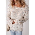 thumbnail image 1 of Redhotype Style Your Season with Our Trendy Distressed Knit Sweater!, 1 of 8