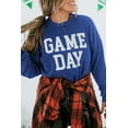 thumbnail image 1 of Redhotype Vibrant Game Day Graphic Top - Long Sleeves, Cozy Corded, Versatile Fit, 1 of 8