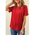 thumbnail image 1 of Redhotype Vibrant Red Tee: Effortless Chic, All-Day Comfort - Sizes 4-20!, 1 of 8