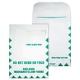 thumbnail image 1 of Quality Park QUA54692 9 in. x 12.5 in. Redi-Seal Adhesive Closure Cheese Blade Flap Insurance Claim Form Envelope - White (100/Box), 1 of 3