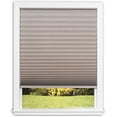 thumbnail image 1 of Redi Shade Easy Lift No Tools Trim-at-Home Cordless Pleated Light Blocking Shade Natural, 48" x 64", 1 of 7
